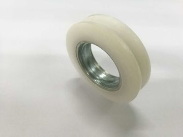 Metall overmold 사출 성형 벨트 불량배 POM 알루미늄을 가진 플라스틱 바퀴